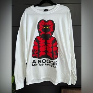 A BOOGIE Me vs Myself Official Concert Tour Band Merch T-Shirt Unisex Sz L NWOT